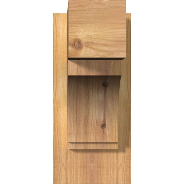 Imperial Block Smooth Outlooker, Western Red Cedar, 5 1/2W X 12D X 12H